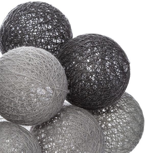 ATMOSPHERA DECORATIVE LED BALLS SOFT 6x165CM PVC/POLYSTYRENE DIFFERENT COLORS - Image 2