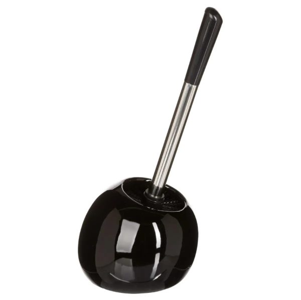 FIVE TOILET BRUSH 15X36CM PVC/CERAMIC BLACK