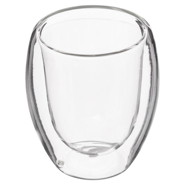 SG CUP FOR ESPRESSO CLEA 80ML 6.3X6.4CM GLASS TRANSPARENT SET 2/1