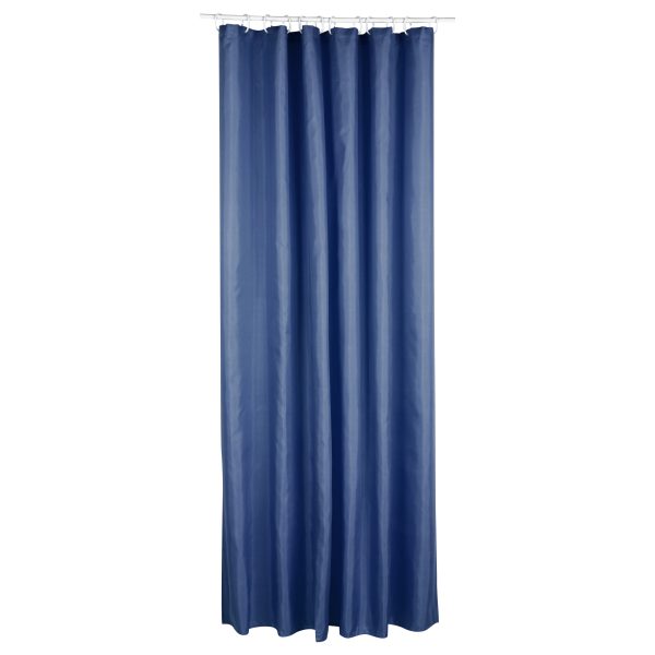 FIVE ZAVJESA ZA TUŠ MARINE 180X180CM POLIESTER TAMNO PLAVA - Image 5