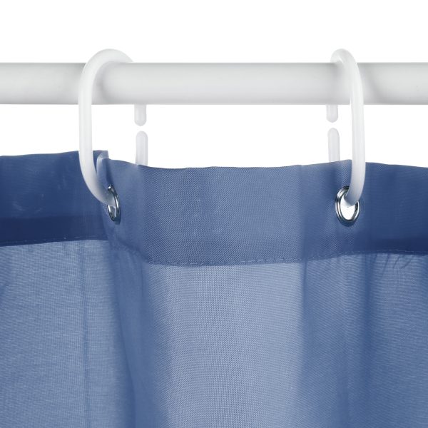 FIVE SHOWER CURTAIN MARINE 180X180CM POLYESTER DARK BLUE - Image 3