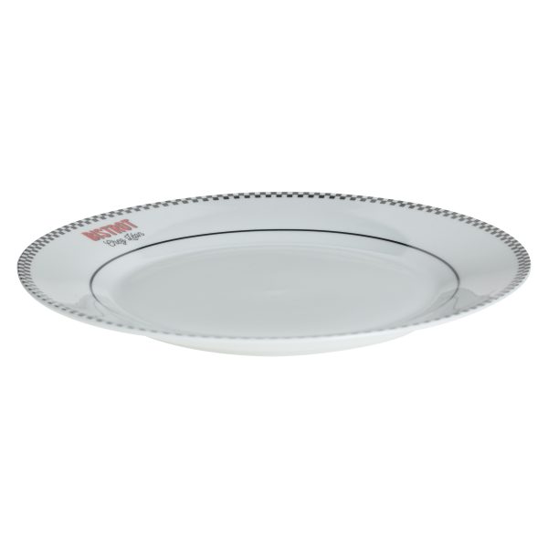 SG SHALLOW PLATE CADENCE 27CM PORCELAIN SILVER - Image 2