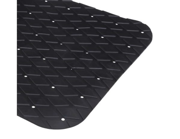 FIVE BATH MAT 70X35CM PVC BLACK - Image 2