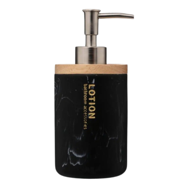 FIVE SOAP DISPENSER LEA CERAMIC BLACK - Image 2