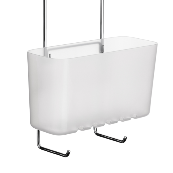 TATAY VISEĆA DVOSTRUKA POLICA ZA TUŠ 20x13x59cm PP INOX, STANDARD DUO - Image 3