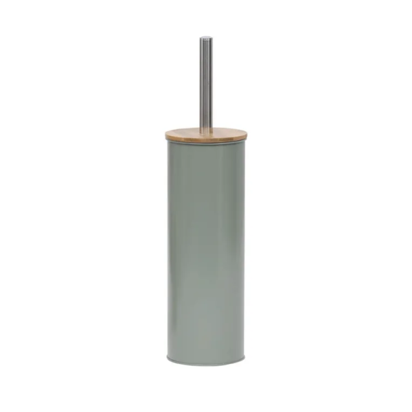 TENDANCE WC ČETKA METAL/BAMBUS, ZELENA