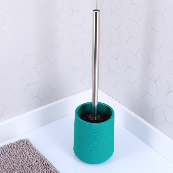 TENDANCE TOILET BRUSH IMOLA ABS/RUBBER, TURQUOISE - Image 2