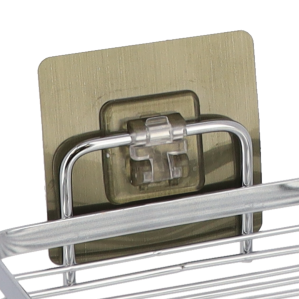 TENDANCE SOAP HOLDER WITH 3M ADHESIVE TAPE, STAINLESS STEEL - Image 2