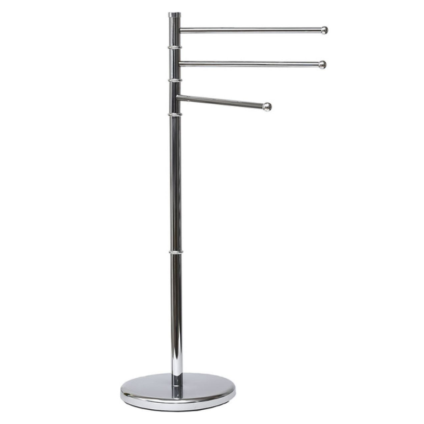 TENDANCE INDEPENDENT TOWEL HOLDER WITH 3 BARS, CHROME