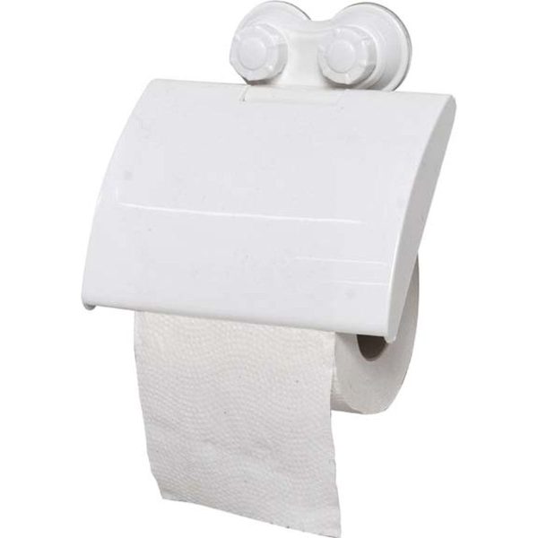 TENDANCE VACUUM TOILET PAPER HOLDER PP, WHITE