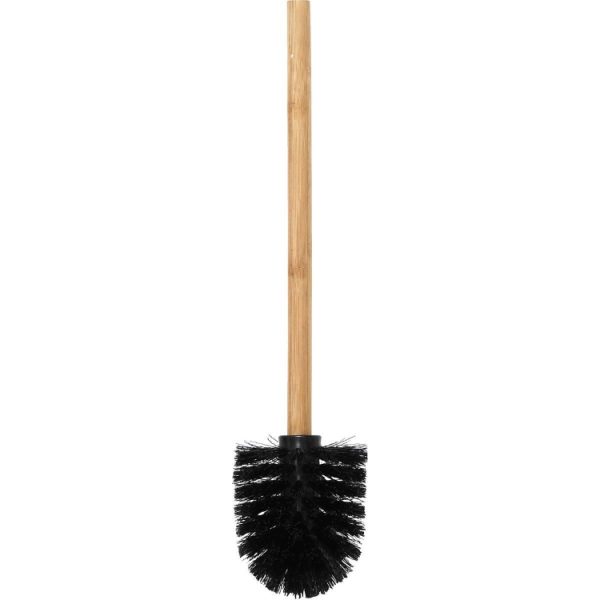 TENDANCE TOILET BRUSH WITH BAMBOO HANDLE, BLACK