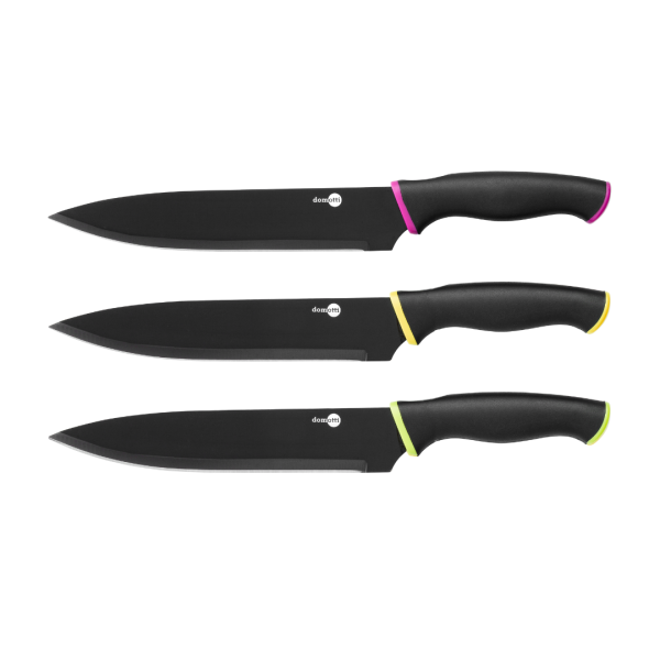 DOMOTTI CHIEF'S KNIFE 20 CM, VARIOUS COLORS, NERO