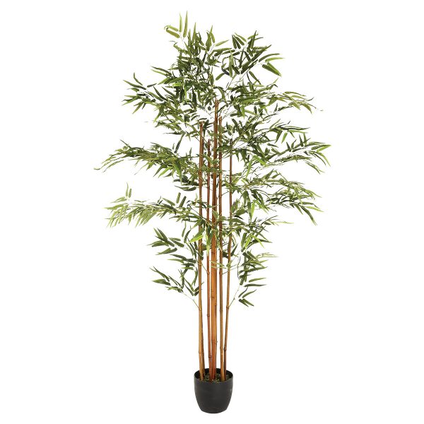 ATMOSPHERA ARTIFICIAL FLOWERS IN A JAR BAMBOO 180CM PES/PE GREEN