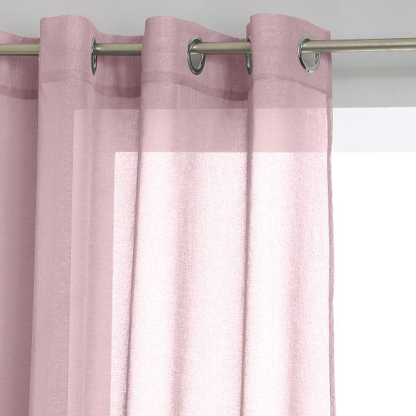 ATMOSPHERA CURTAIN MUSLIN 140X240CM DOG PINK