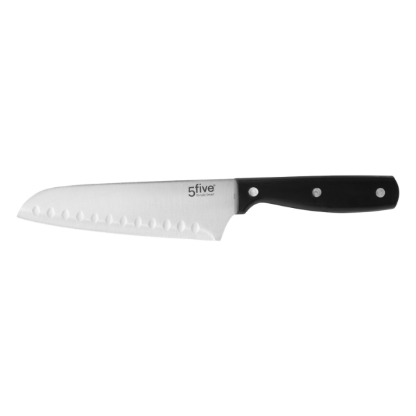 FIVE SANTOKU KNIFE STAINLESS STEEL+ABS