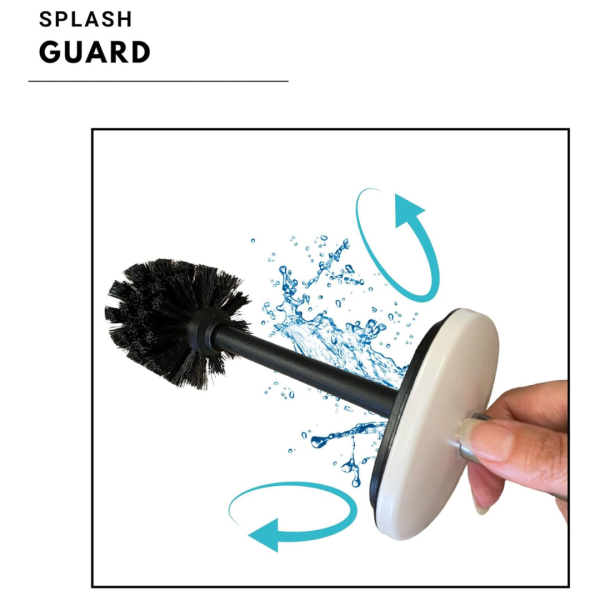 TENDANCE TOILET BRUSH METAL, WHITE - Image 3