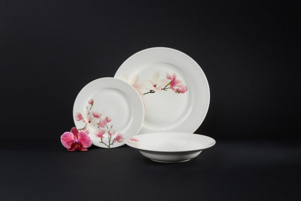 AMBITION SET PLATE 18/1, PORCELAIN, MAGNOLIA - Image 2