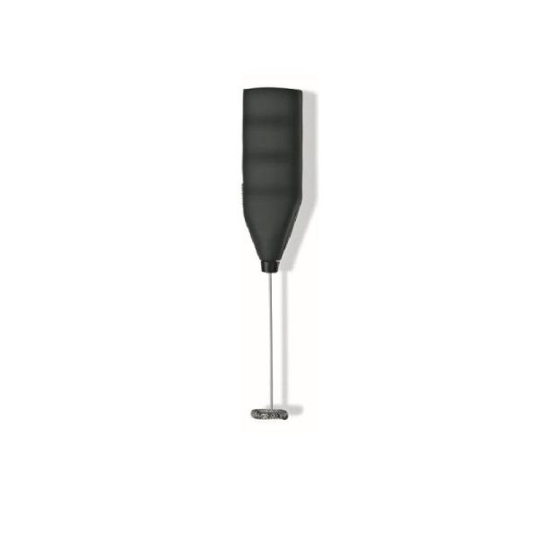 MAITO 20 CM MILK FROTHER, ELECTRIC, PLASTIC, BLACK