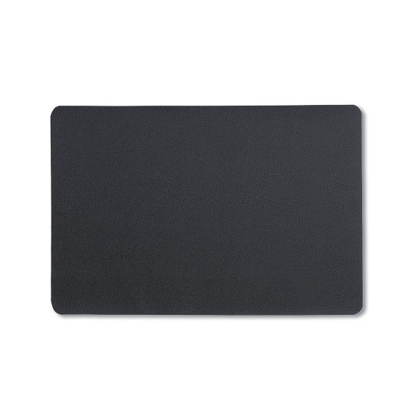 KELA TABLE PLATE KIMARA, 45x30x0.2cm PU-LEATHER BLACK