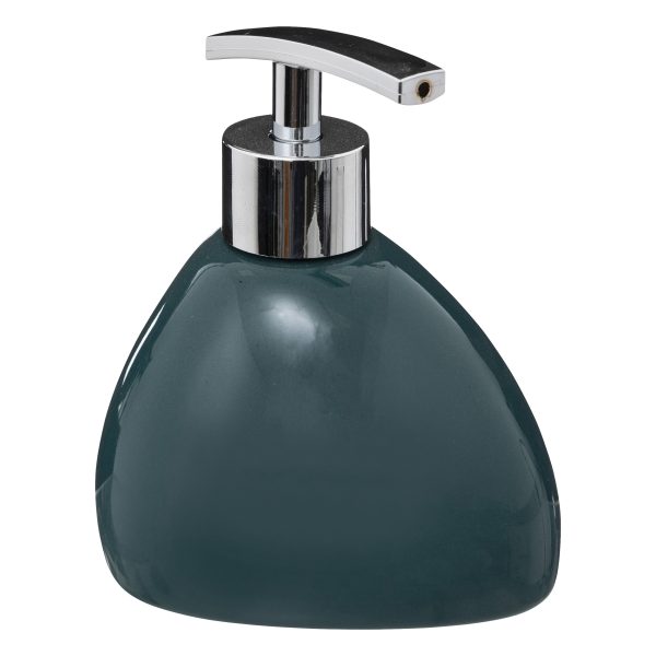 FIVE SOAP DISPENSER 10.8X7.5X13CM CERAMIC PETROLEUM