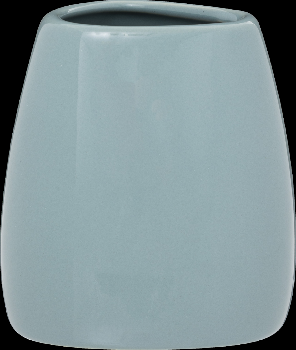 FIVE GLASS 8.5X7.5X9.5CM CERAMIC LIGHT BLUE - Image 2