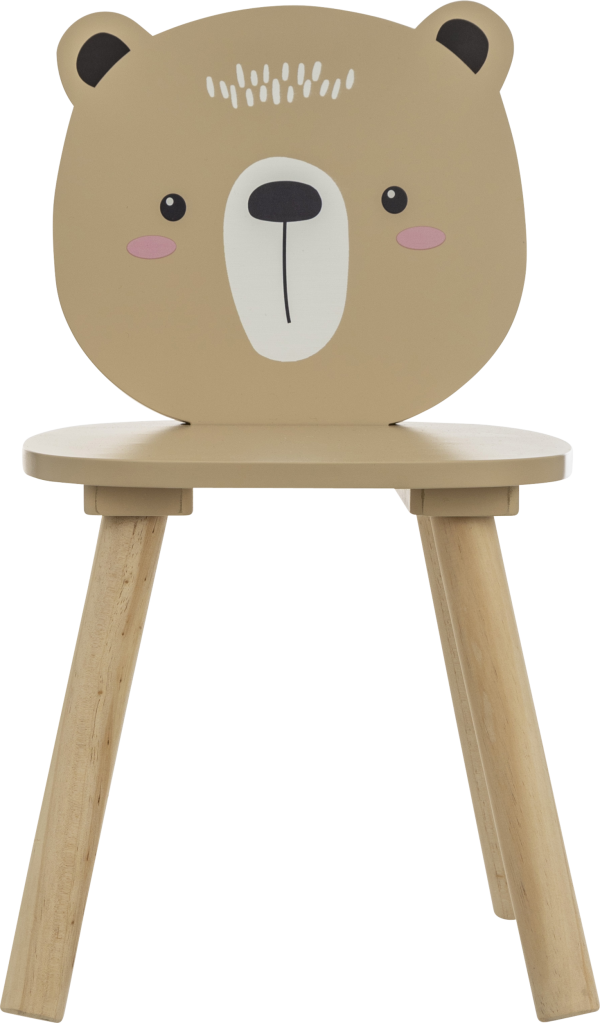 ATMOSPHERA CHILDREN'S CHAIR TEDDY BEAR L. 27 x P. 27 x H. 46 cm MDF BEIGE - Image 3