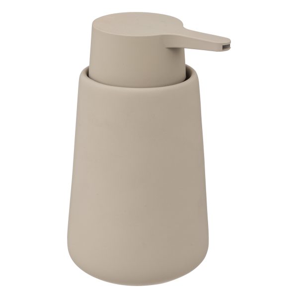 FIVE SOAP DISPENSER 14.8X8.3XCM BEIGE CERAMIC