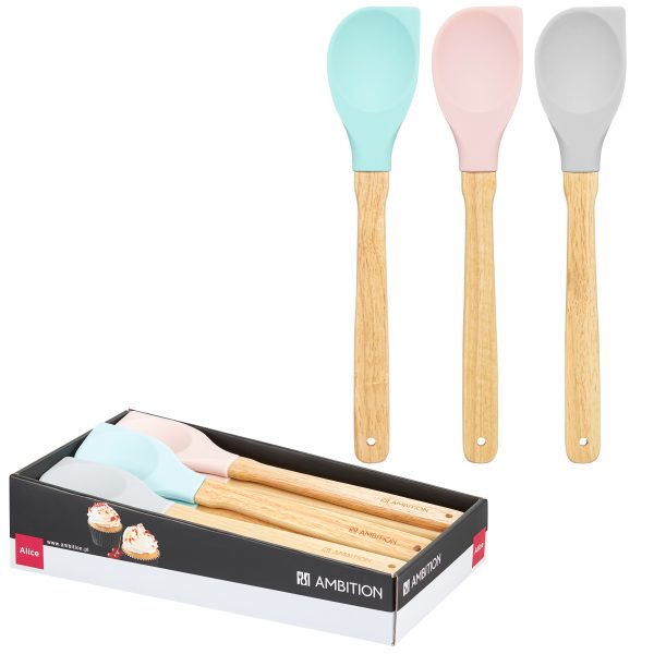 AMBITION SPATULA SILICONE ALICE, POINTED SMALL, VARIOUS COLORS - Image 3