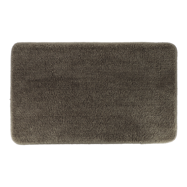 TENDANCE BATHROOM CARPET LATEX SOFT 45X75 CM, TAUPE