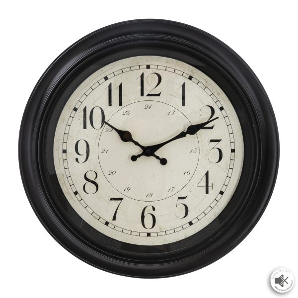 ATMOSPHERA WALL CLOCK 40X4CM ABS/GLASS/METAL VARIOUS COLORS ABS/GLASS VARIOUS COLORS