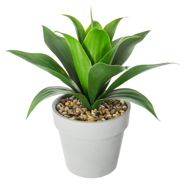 ATMOSPHERA UMJETNO CVIJEĆE ALOE VERA U PLASTIČNOJ POSUDICI 34CM