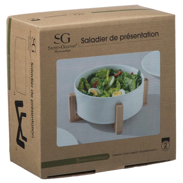 SG SALAD BOWL 23 CM BAMBOO - Image 5