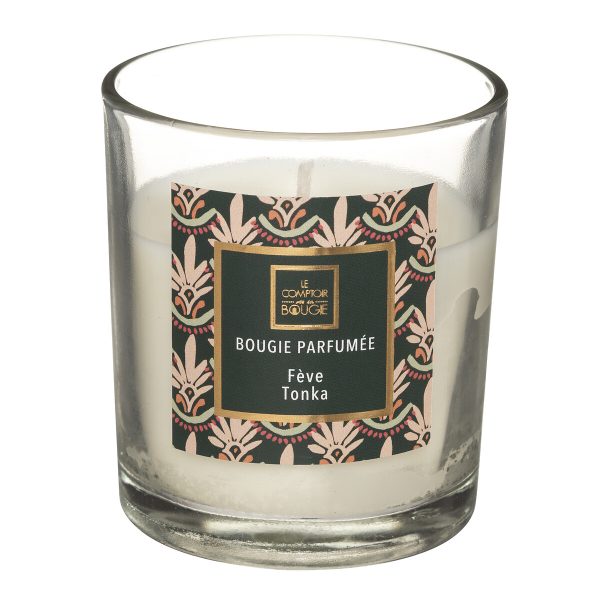 ATMOSPHERA SCENTED CANDLE IN A GLASS NEDA 110G, TONKA