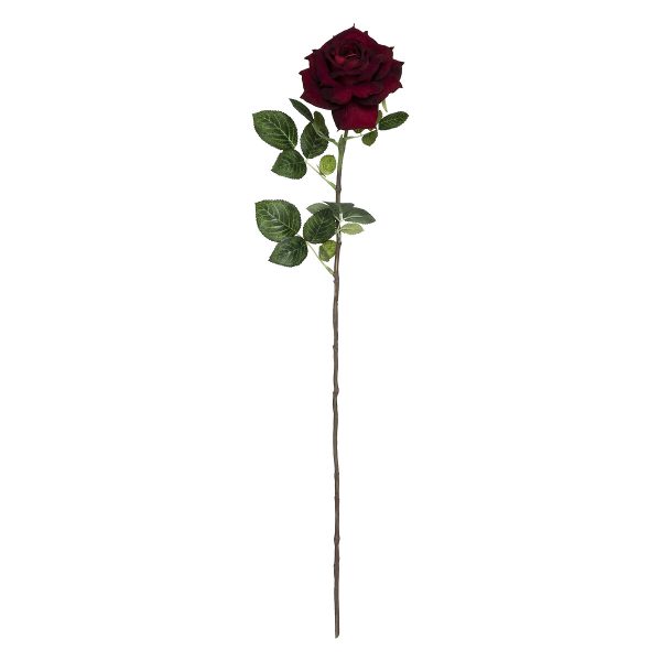 ATMOSPHERA ARTIFICIAL FLOWER ROSE 83CM PES/PE DIFFERENT COLORS - Image 2