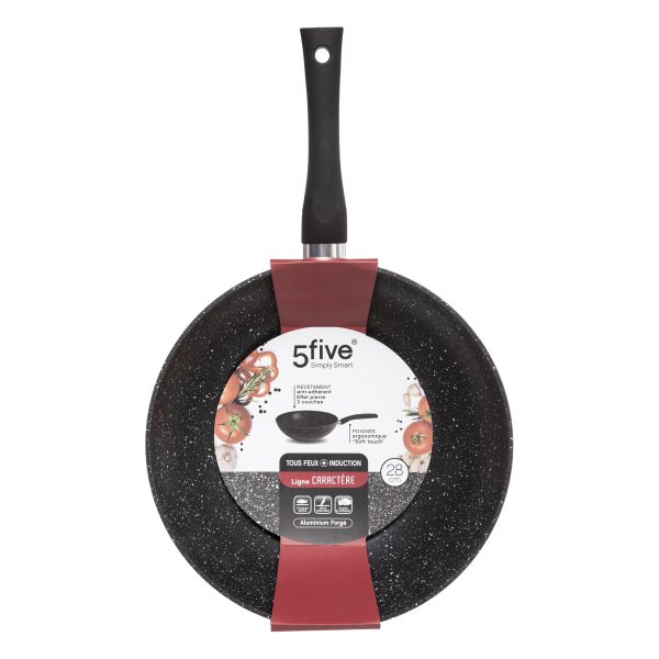 FIVE WOK PAN STONE LINE 28CM - Image 9