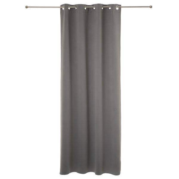 ATMOSPHERA CURTAIN BLACKOUT 135X240 CM POLYESTER GRAY 2/1 - Image 2