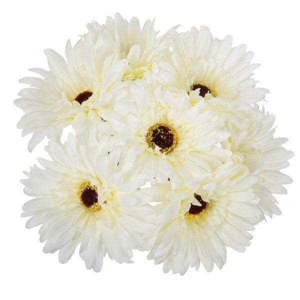 ATMOSPHERA UMJETNO CVIJEĆE BUKET OD 7 GERBERA 26CM PE/PES RAZNE BOJE - Image 4