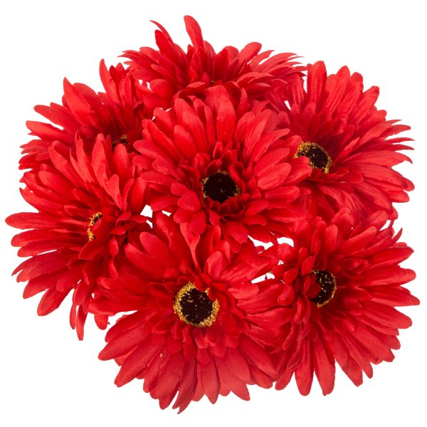 ATMOSPHERA UMJETNO CVIJEĆE BUKET OD 7 GERBERA 26CM PE/PES RAZNE BOJE - Image 6