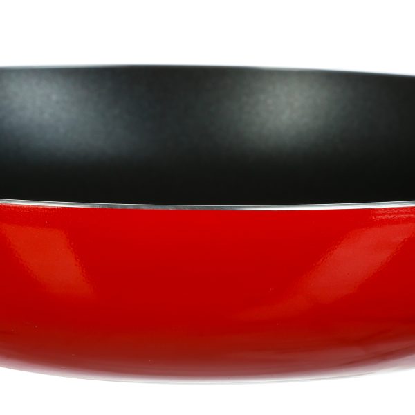 FIVE PAN ESSENTIELLE 26 CM ALUMINUM/BAKELITE, RED - Image 3