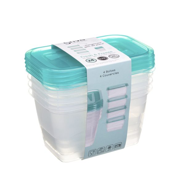 FIVE SET FOOD CONTAINER 0.75 L 4/1, POLYPROPYLENE - Image 2