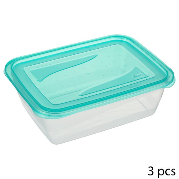 FIVE SET FOOD CONTAINER 1.25 L 3/1, POLYPROPYLENE