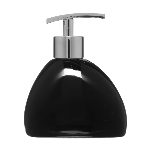 FIVE SOAP DISPENSER 10.8X7.5X13CM CERAMIC BLACK