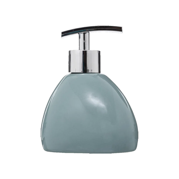 FIVE SOAP DISPENSER 10.8X7.5X13CM CERAMIC LIGHT BLUE - Image 3