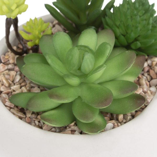 ATMOSPHERA ARTIFICIAL PLANT SUCCULENT IN A CONCRETE POT, 12X12X10.5 CM - Image 10