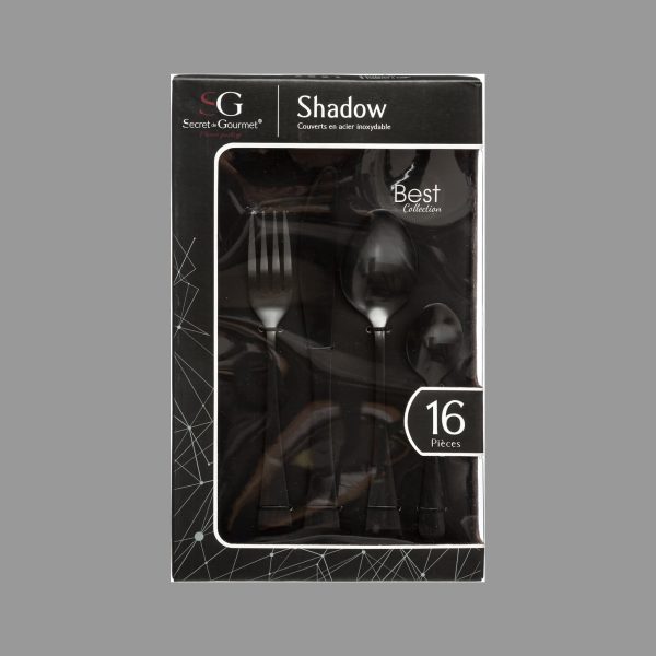 SG PRIBOR ZA JELO SET 16/1 SHADOW CRNI