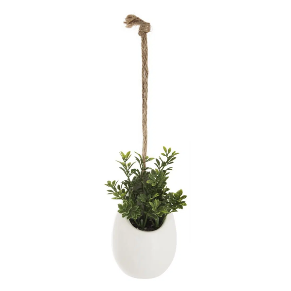 ATMOSPHERA HANGING ARTIFICIAL FLOWERS IN JAR 11CM - Image 3