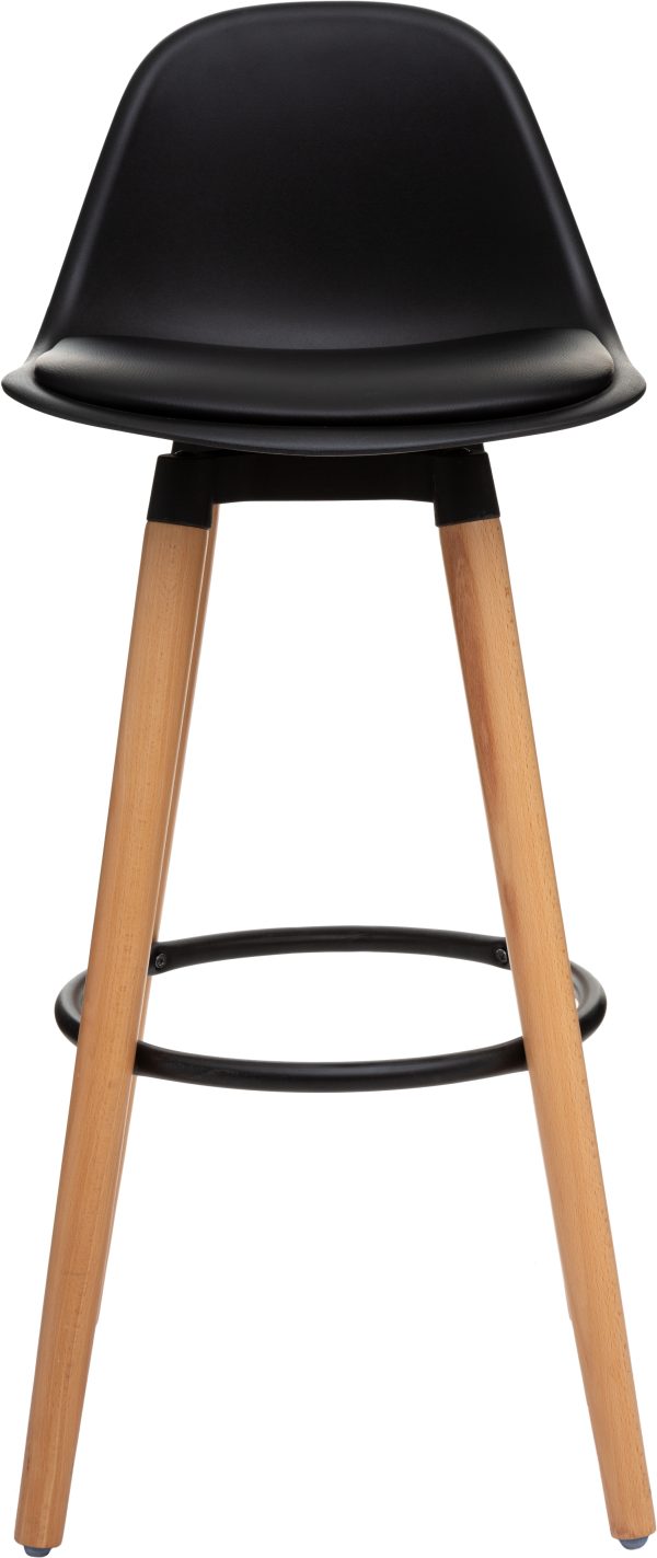 ATMOSPHERA BAR CHAIR, 39.5X43X91.5 CM, BLACK - Image 3