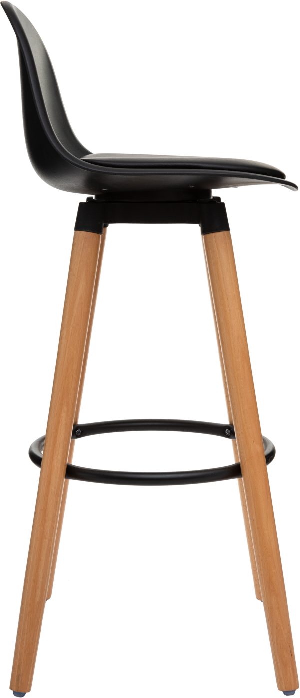 ATMOSPHERA BAR CHAIR, 39.5X43X91.5 CM, BLACK - Image 5