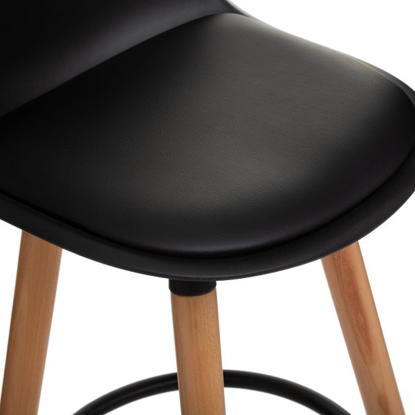 ATMOSPHERA BAR CHAIR, 39.5X43X91.5 CM, BLACK - Image 7