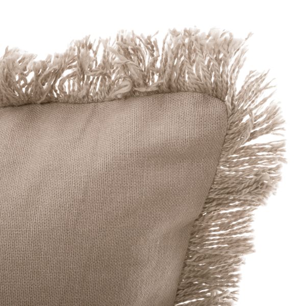 ATMOSPHERA DECORATIVE PILLOW FRINGE 30X50 CM COTTON/POLYESTER BEIGE - Image 5